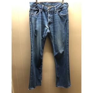 HOLLISTER MEN BUTTON FLY BOOMERS JEANS W 32 / L 32